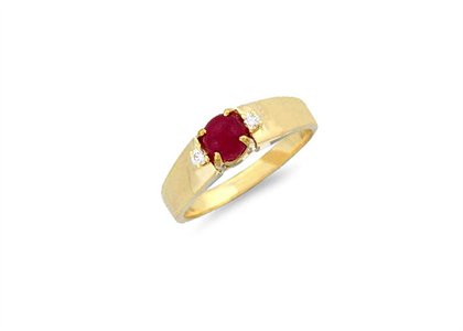 Gemstone Mens Ring